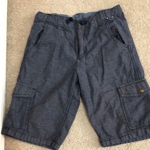 **SALE 3/$15 ** Boys navy blue cargo shorts sz12
